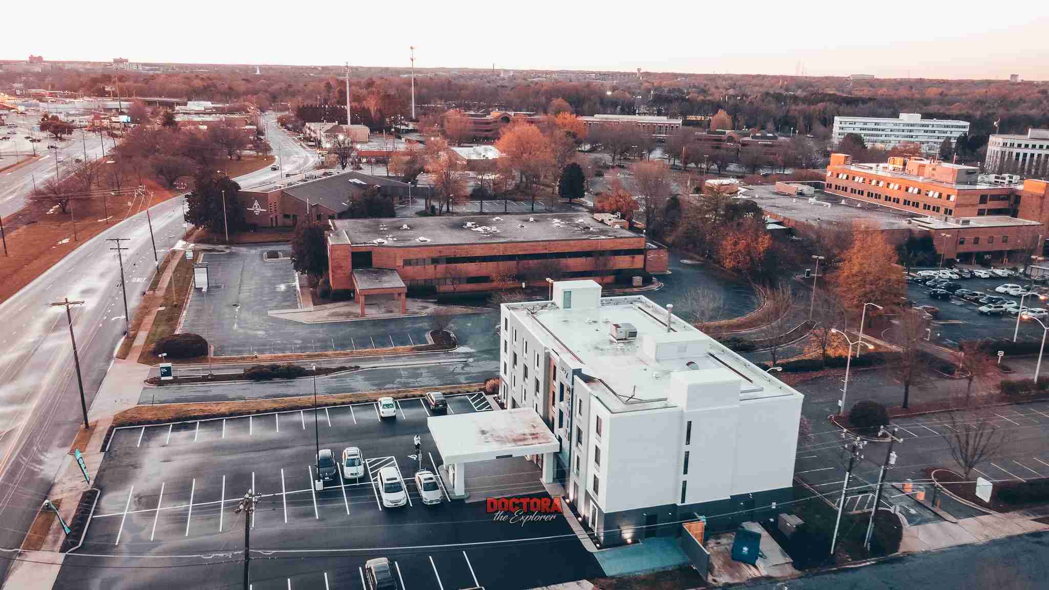 Hotel Denim - Aerial Shot